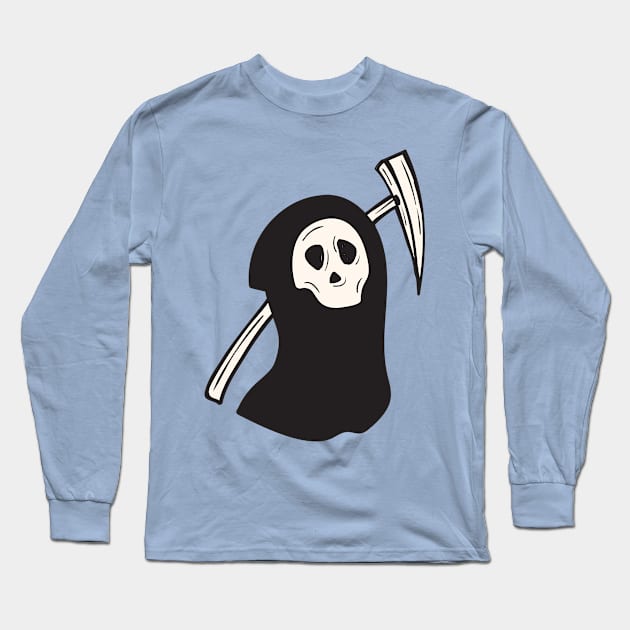 Funny scary Scream Character Long Sleeve T-Shirt by TomCage